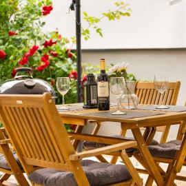 MOLA Apartments-Stilvolle Altstadtwohnung- Seilersee-5 Personen-Terrasse-Grill-Gratis WLAN, viešbutis mieste Iserlonas