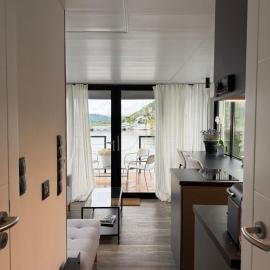 Design-Hausboot am Rheinsteig, hotel in Lorch am Rhein