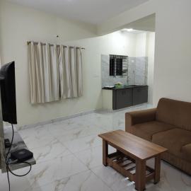 Kalpavrukksha Luxury Service Apartment Unit 2 - 1BHK, 2 Bathroom Single cotFully Furnished