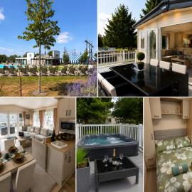 Larchwood Hot Tub Retreat at Tattershall Lakes, hotel a Tattershall