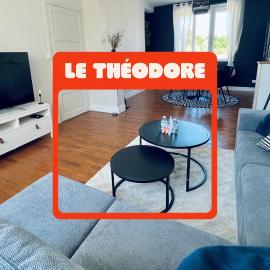 "Le Theodore" Appartement charmant proche gare avec place de parking devant, quartier très calme, hotel in Nevers