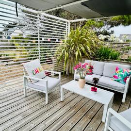 "La Bounty" gite 50m de la plage avec spa, hotel in Barneville-Carteret