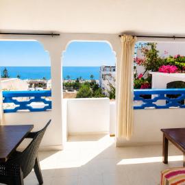 La Planque - Appart Hôtel - Vue sur mer, hotel sa Oued Laou