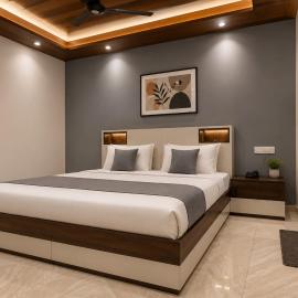 Hotel Crest Inn Near Bombay & Medanta Hospital & Dhirubhai Ambani Hospital, hotel in Indore