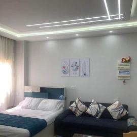 الجناح الملكى بالعالمين شامل الاكوابارك المجانيه والبحر, hotel in Dawwār Muḩammad Abū Shunaynah