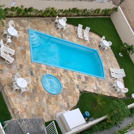 Studio 1202 Confortável, Piscina e próximo a praia!, готель у місті Гуаружа