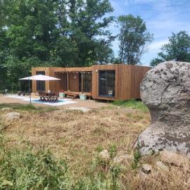 Gîte avec animaux, climatisation - 6 pers. - FR-1-489-641