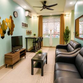 Urban Sky Guesthouse 3BR Homestay Penang #USM #Airport #PISA #PantaiHosp, hotel in Bayan Lepas