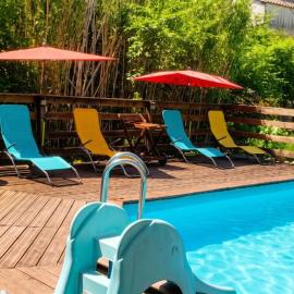 Appartement charmant près d'Orange avec piscine partagée