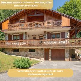 Chez Olivier I Chalet I Mont Saxonnex، فندق في Mont-Saxonnex