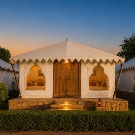 Viesnīca Jaisalmer thar theem resort pilsētā Sām