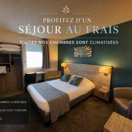 Distré में, होटल Brit Hotel Saumur