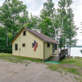 Cozy Chemo Pond Cabin w/ Dock & Waterfront Views