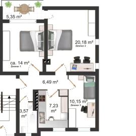 Kiel Elisabethstrasse 2 OG rechts 3 Zi Wohnung