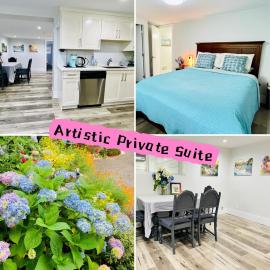 Artist Garden Retreat 2BR White Rock Beach