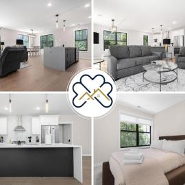 Luxury Modern Condo Near Notre Dame 2BD 2BA, hotell sihtkohas South Bend