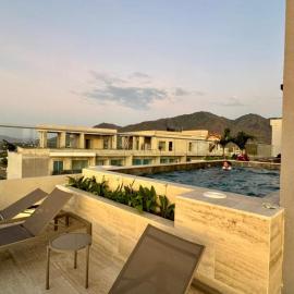 Apartaestudio tipo loft cerca al mar