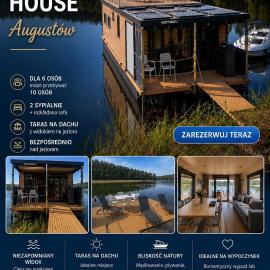 Dom pływający Houseboat