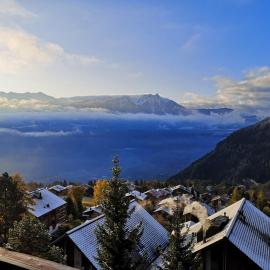 Duplex dernier étage, hotel di Leytron