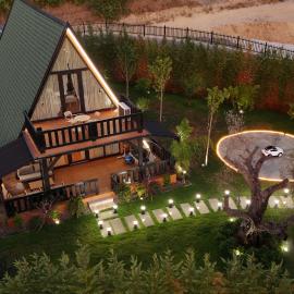 Natyra Luxe Villas、Ndroqのホテル