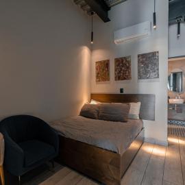 The Palm Loft–Modern Comfort with/Equipped Kitchen