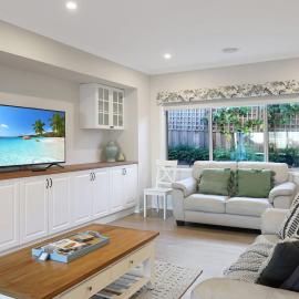 The panorama retreat- sleeps 12, aircon, brand new, great multifamily stay, beach, wineries, golf, hotel in Portarlington