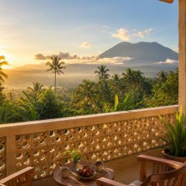 Double view point sibetan, Hotel in Tenganan
