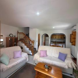Casa en la playa con piscinas