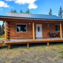 Darn Lucky Cabin at Sport Lake, hotel in Soldotna