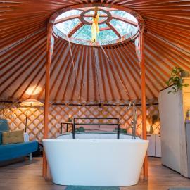 the Yurt - élmény, jurta, neked, hotel i Ziliz