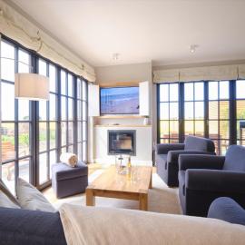 Reetland am Meer - LuxusPlus Reetdachvilla mit 4 Schlafzimmern, Sauna und Kamin G14