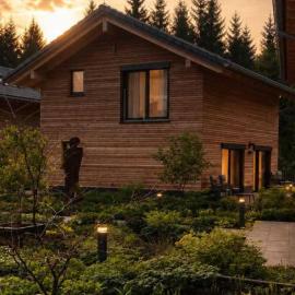Allgäuer Bergwald Chalets, hotel i Oberstaufen