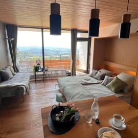 New Panorama Apartment FreYblick Freyung Pool Sauna AktivCard: Freyung şehrinde bir otel