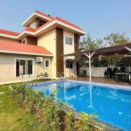 StayLeisurely Iris Villa near Nagaon Beach Alibaug