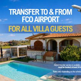 HeySuite Villa - Luxury House Fiumicino - navetta FCO su richiesta