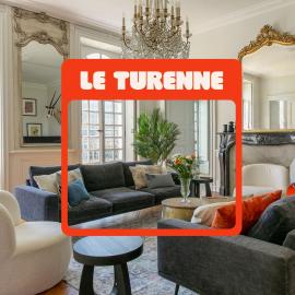 Le Turenne - Appartement 5 étoiles - hypercentre - parking privé