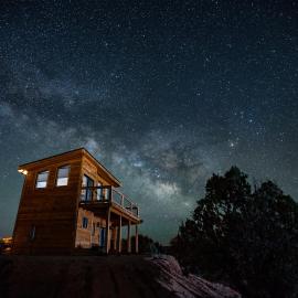 Tiny Cabin #2 at The Cedars, hotell i Kanab