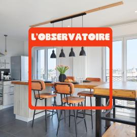 L'Observatoire, parking vue imprenable sur Nantes
