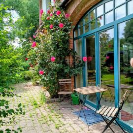 Ferien am Schloss - Wohnung 8 "der Schafstall", Ferienwohnung am Badesee