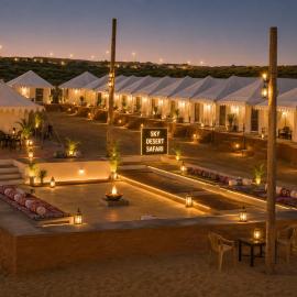 Sky Desert Safari & Pool, Hotel in Sām