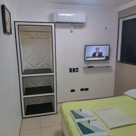Esperança-FLAT305:Centro hospitalar,1quarto casal