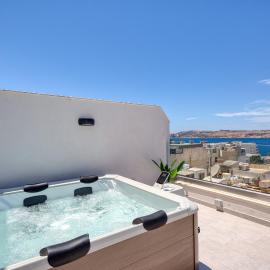 New - Stylish 2BR penthouse with Terrace, Seaview & private Jacuzzi by SF Homes 12