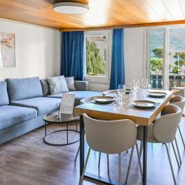Lake Lucerne View, 3BR, Balcony, Rigi & Brunnen, hotel u gradu Gersau