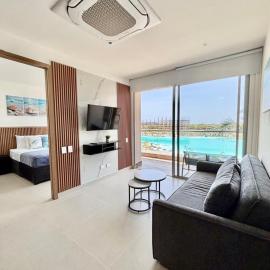 Un Oasis frente a la Kristal Lagoon Resort Life