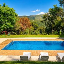 Sítio com piscina e vista em Macacos - Nova Lima