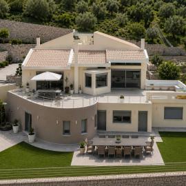 Mytilene Luxury Villa Garden Level