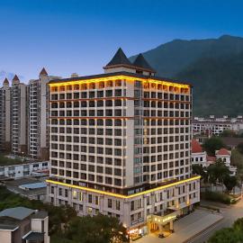 Qingyuan में, होटल 沐云假日酒店-清远古龙峡店