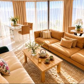 Kyrenia City IVF Friendly, 400M to Opera Casino 2 King Beds 2 Bathrooms 2 Dining Balconies Private Parking swimming pool City