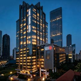 Viesnīca YANG TRAVEL Hotel 重庆解放碑洪崖洞店 Čuncjinā