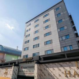 Hasen Hidden Hotel Jeonju Deokjindong, מלון בHaga-ri
